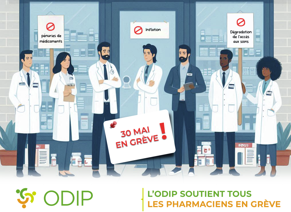 Soutien aux pharmaciens en grève | © © Tous droits réservés 2024 | ODIP